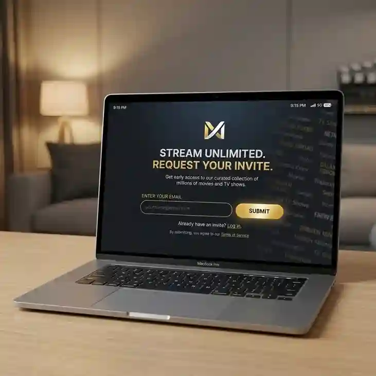 Request MovieBox Pro invitation code page